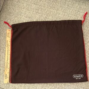 Coach Brown Dust Bag